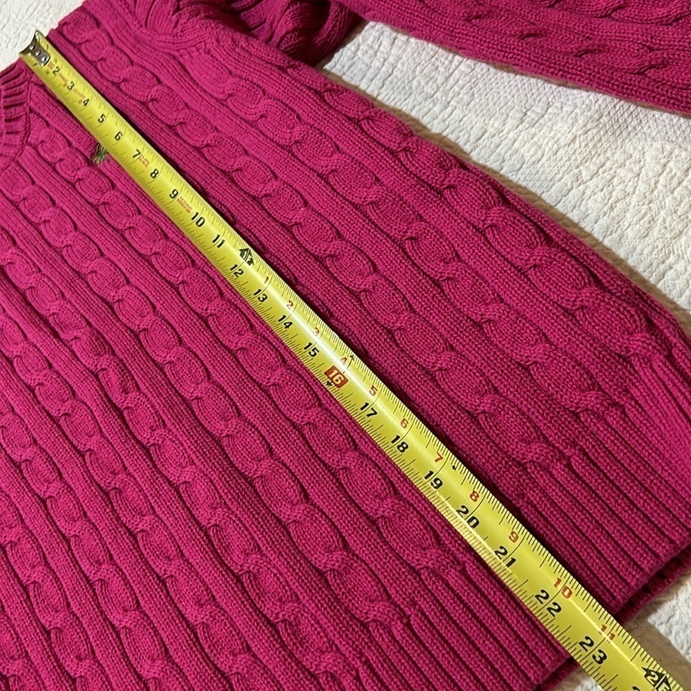 Lilly Pulitzer Cable Knit sweater. Size Small. Vintage - Picture 3 of 6